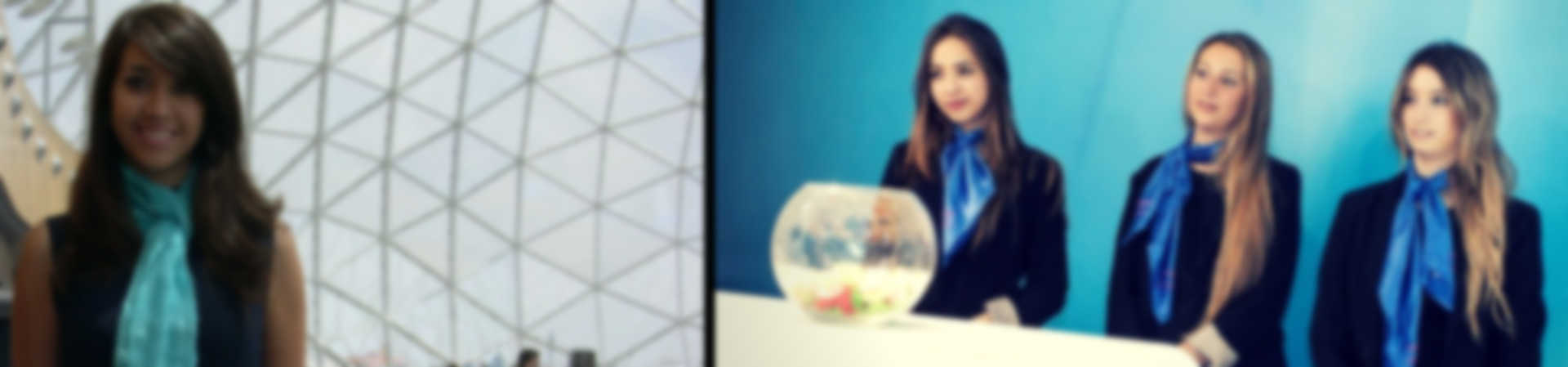 Azafatas y promotoras de eventos