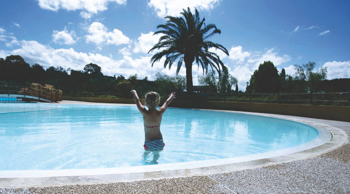 Vestuarios para piscina