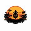 Logo para clases de surf