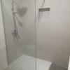 Plato ducha 140 x 80 manpara fija de 1mt de ancho