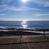 Entrenos a la orilla del mar