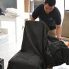 EMBALAJE DE SILLAS CON MANTAS 