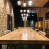 Zona de Enoturismo en Bodegas Larchago en Lapuebla de Labarca
