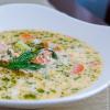 Sopa de Salmón en stilo Flandes 