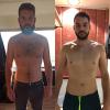 Antes vs después, 3 semanas entre una foto y otra.
