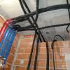 Llaves de corte fontanería piso 2 baños y espera aerotermia