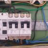 Cuadro eléctrico trico antiguo piso