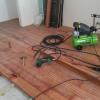Instalación de tarima de jatoba