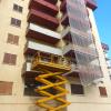 Rehabilitación de balcones mediante plataformas elevadoras.