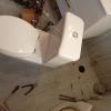 Le pusimos llave escuadra doble y sistema de bidet