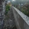 Proceso para muro de contención en Mora-Tamarit