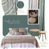 Lámina de estilo dormitorio